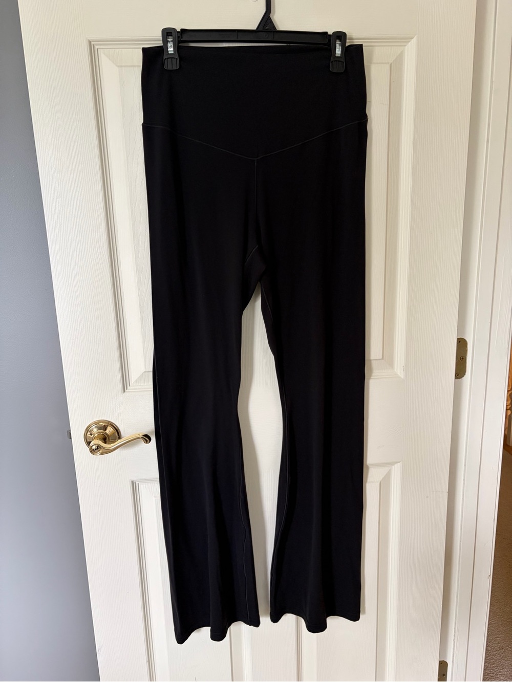aerie Black Flared Leggings